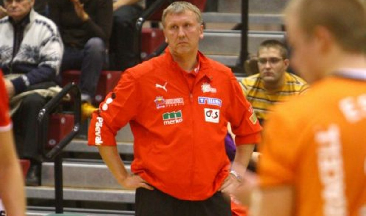 Tallinna Selveri treener Avo Keel, võrkpall