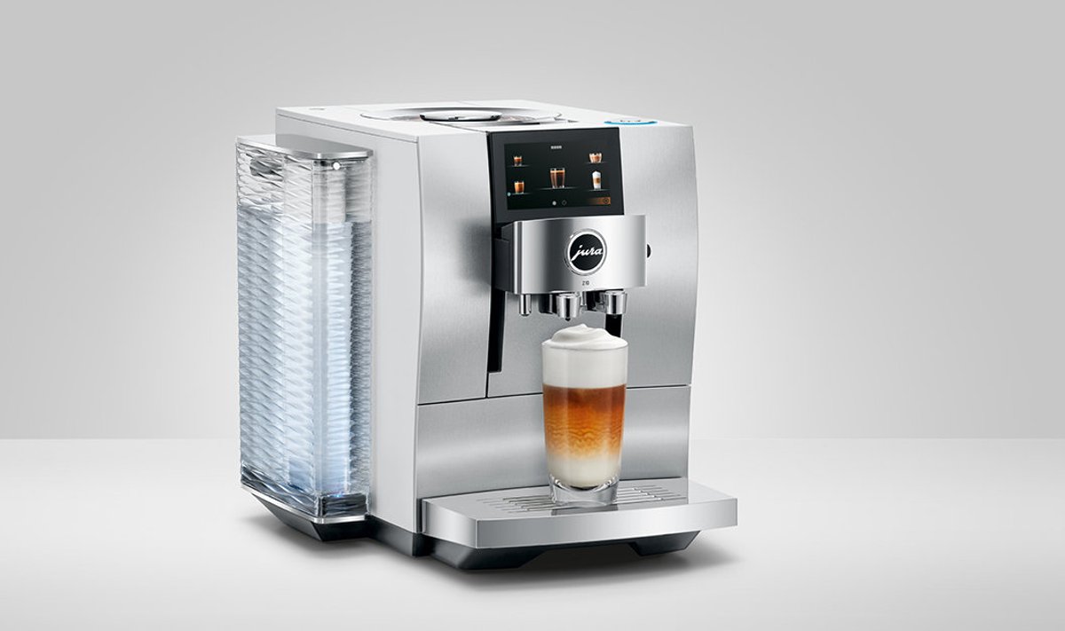 JURA Z10 mudeli näol on tegemist maailma esimese espressomasinaga nii soojade kui külmade kohvijookide nautimiseks.