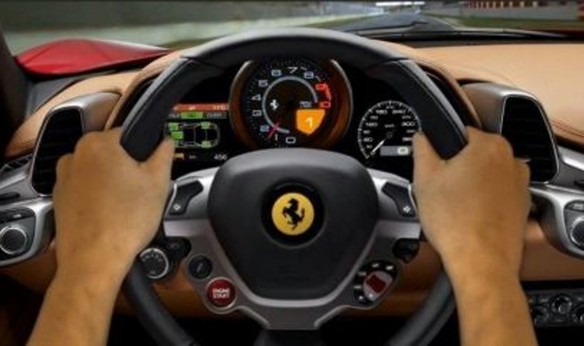 Ferrari 458 Italia avas oma lõõrid ka videos
