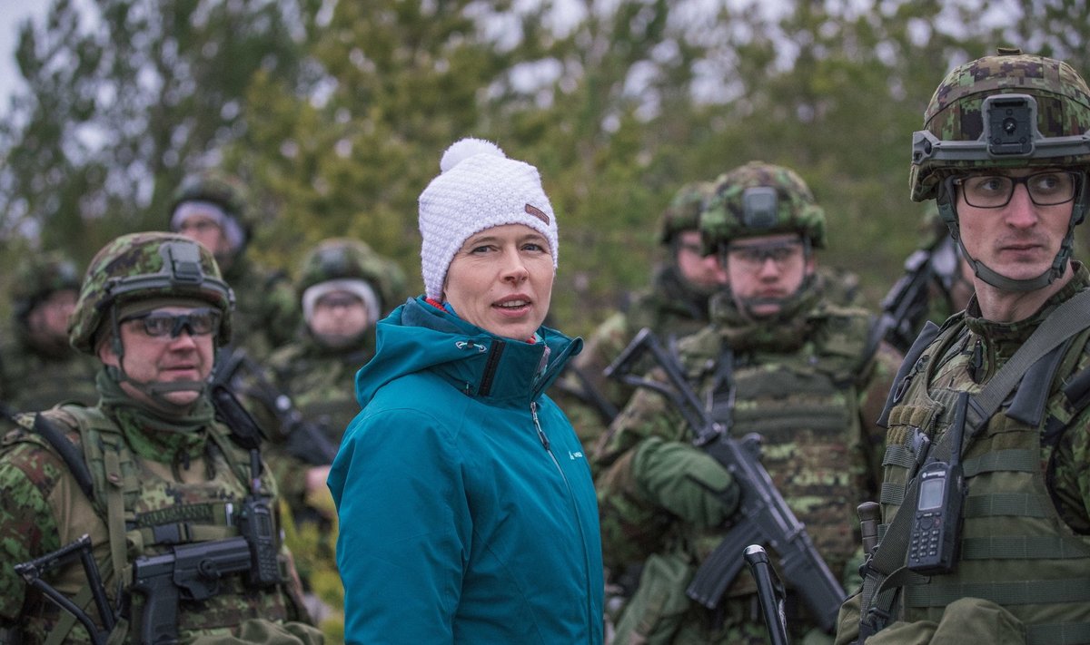 President Kersti Kaljulaid külastas laupäeval välkõppust Okas
