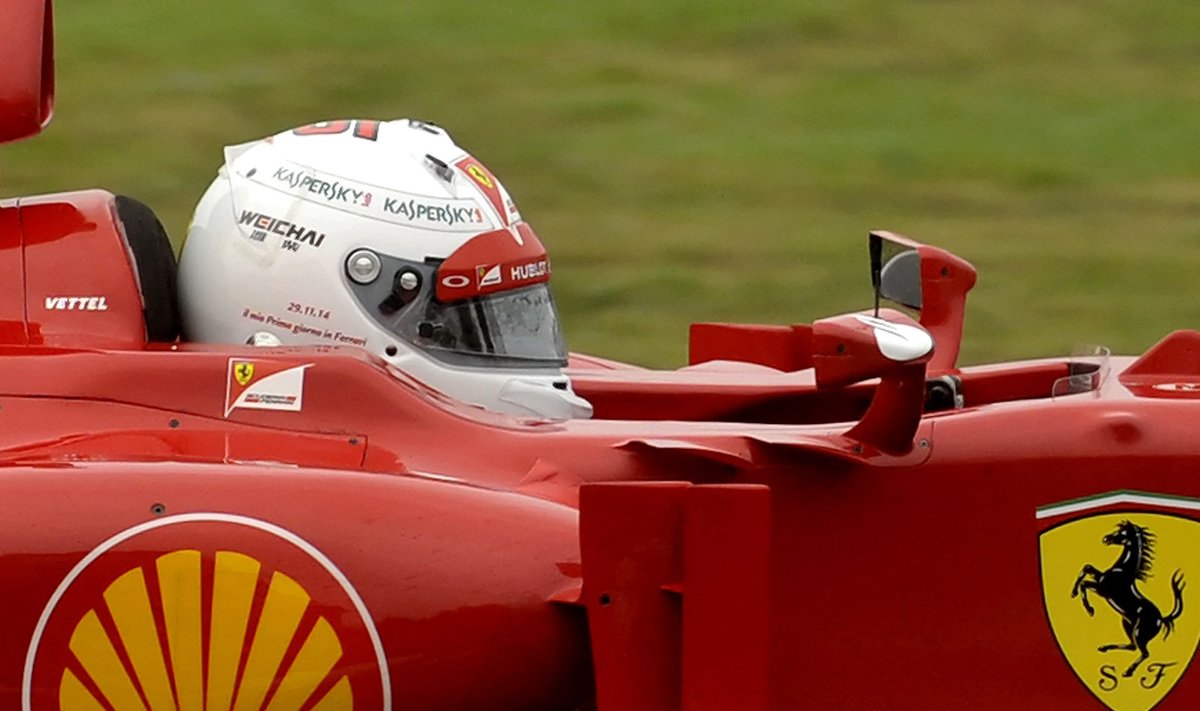 Kas Sebastian Vettel jõuab ka tulevikumasinat proovida?