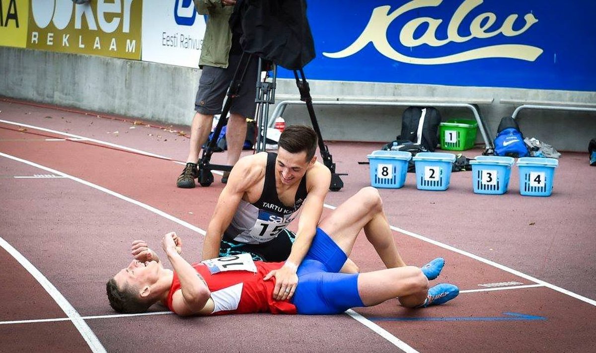 Tehtud! Jaak-Heinrich ja Erik Jagor teenisid Eesti meistrivõistlustelt kuld- ja hõbemedali, veelgi olulisem on see, et noorem vend läbis tõketega staadioniringi EM-normist kiiremini.