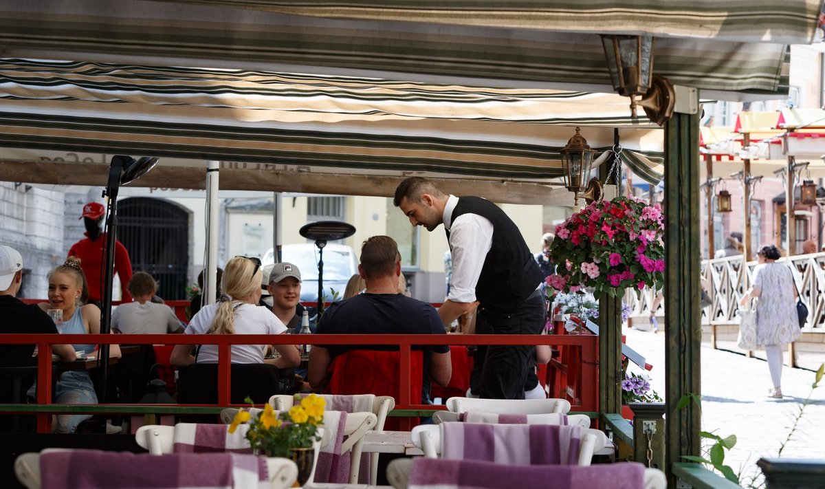 Eesti restoranides söömine on kallis ka juba turistidele. Siin toidu hinnale lisatav käibemaks on üks Euroopa kõrgemaid.