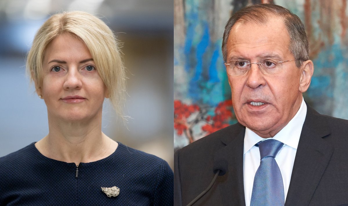 Välisministrid: Eva-Maria Liimets ja Sergei Lavrov