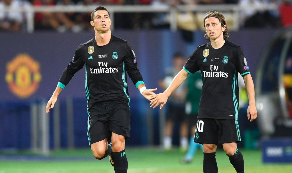 Cristiano Ronaldo ja Luka Modric