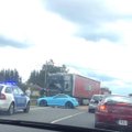 FOTOD: Kolmikavariis Tallinna-Tartu maanteel sai inimene viga