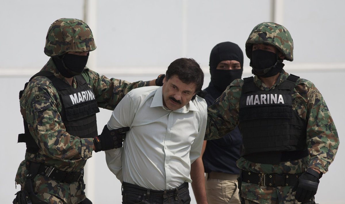 TRELLIDE TAGA: Mehhiko mõjukaima kartelli juht „El Chapo“ on taas trellida taga, kuid tema kamraade see ei takista.