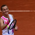 Petra Kvitova pääses 8-aastase vaheaja järel French Openil poolfinaali