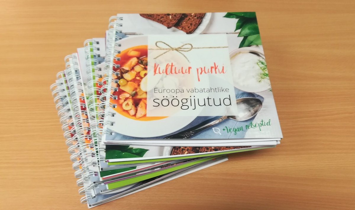 Uus retseptiraamat "Kultuur Purki" tutvustab Euroopa vabatahtlike köögilugusid.