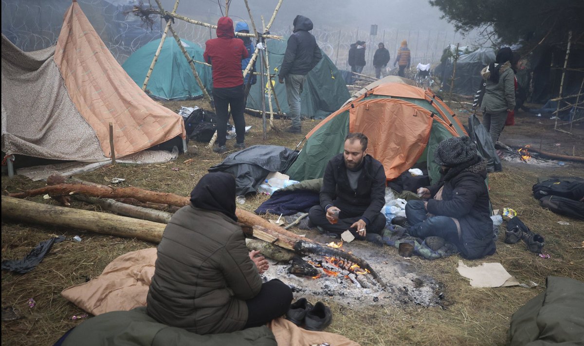 Piiriäärsetel aladel on migrandid püsitanud laagri.
