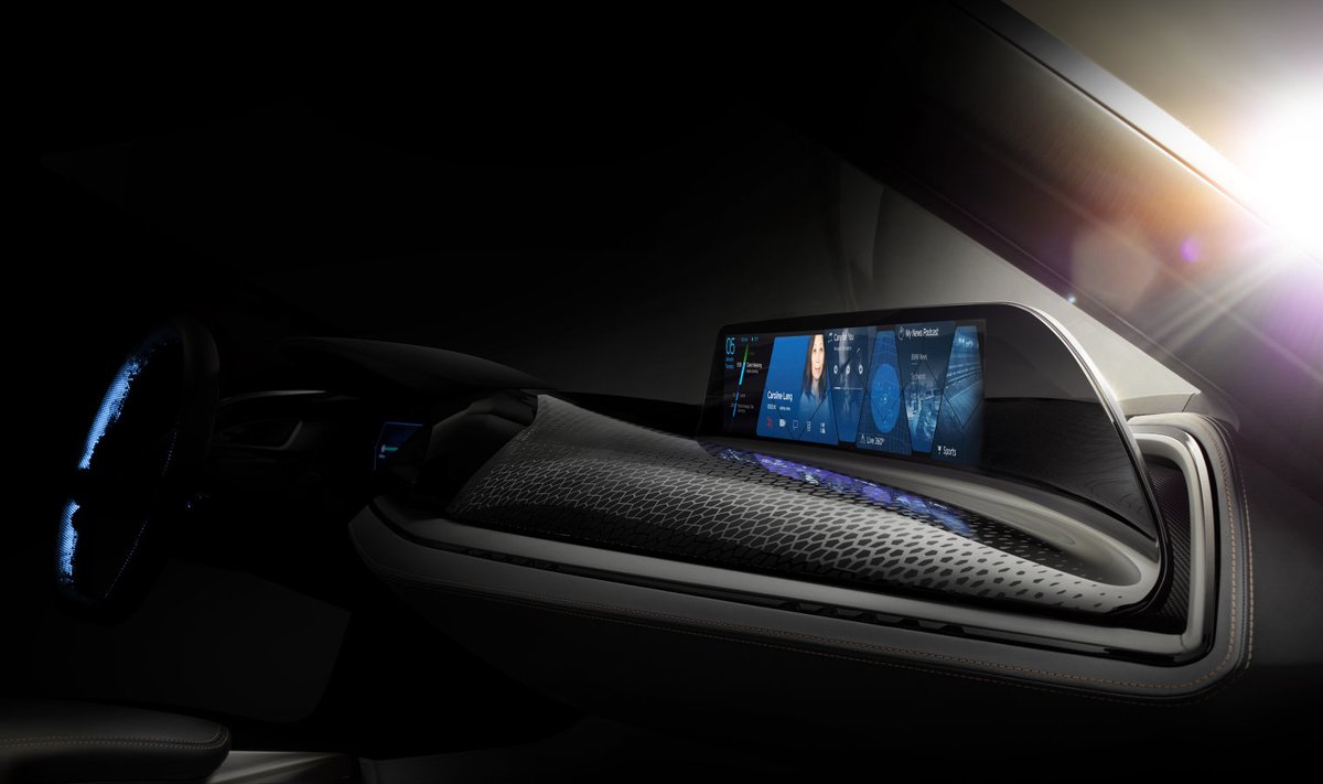 BMW Group @ CES 2016, Vision Car Interior and User-Interface of the future 
