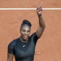 Maailma 451. reket Serena Williams alustas Prantsuse lahtisi võidukalt