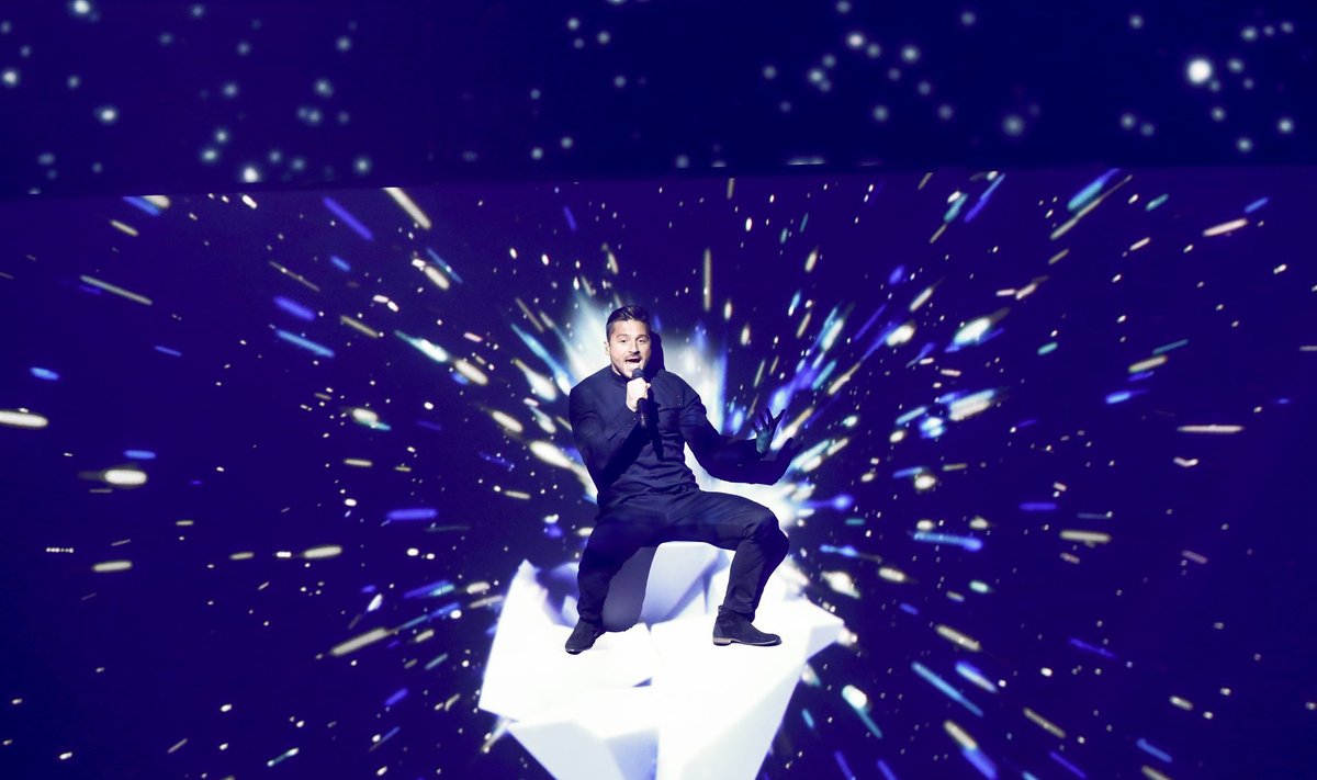 Sergei Lazarev Eurovisioni finaaliproovis