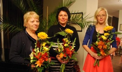 Paikuse valla aastaõpetajad Sirje Tuulemäe, Kaidy Kohv ja Kätrin Kimmel. Foto: Urmas Saard