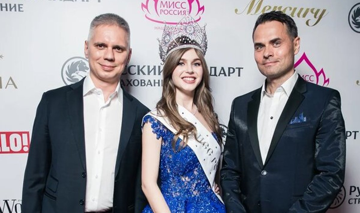 Miss Russia 2019 Alina Sanko ning Marc &amp; André omanikud Mart Sillaots ja Andrei Lagunov.