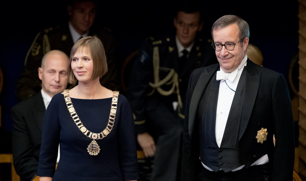 President Kersti Kaljulaidi ametisse nimetamine