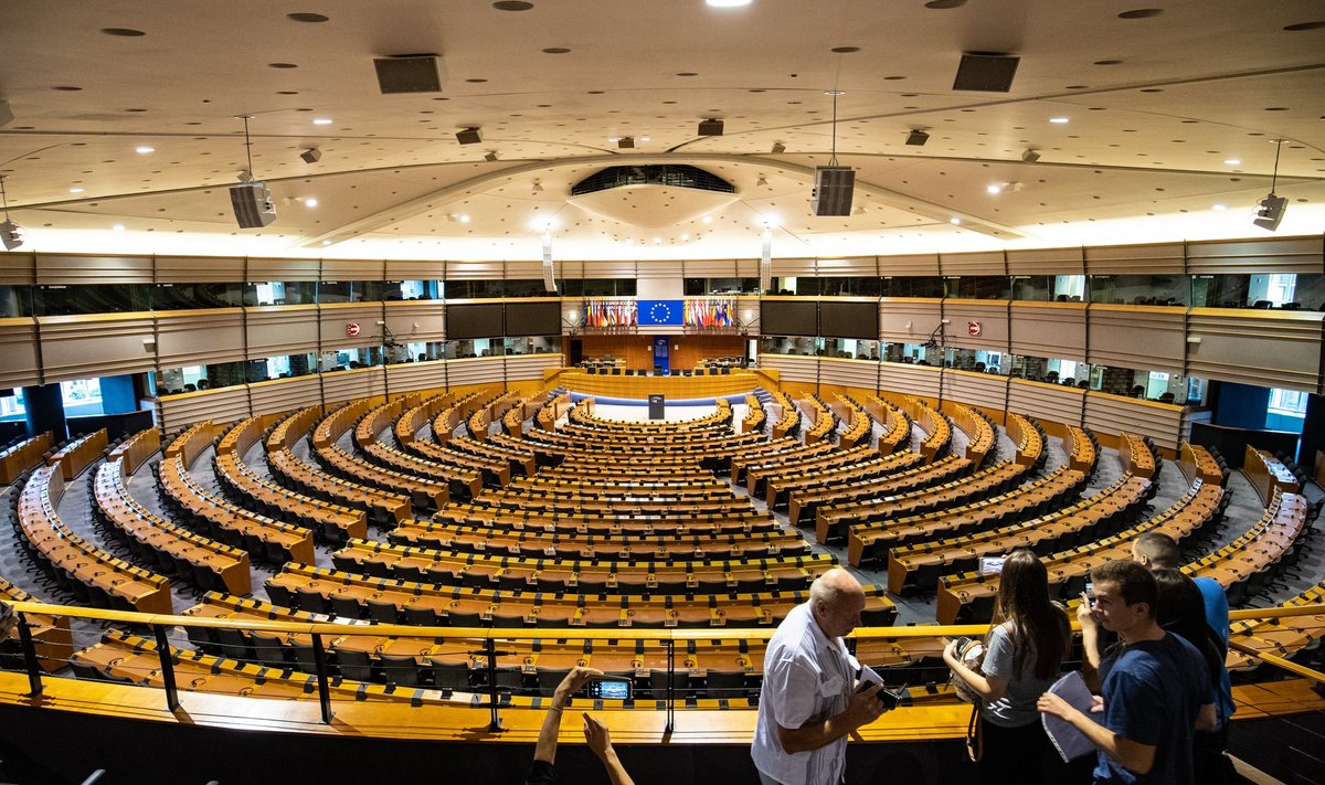 Europarlamendi istungite saal