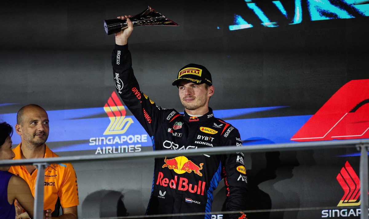 Max Verstappen Singapuri GP-l.