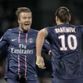 Beckham ja Ibrahimovic sõlmisid Inglismaa-Rootsi mängu eel kihlveo