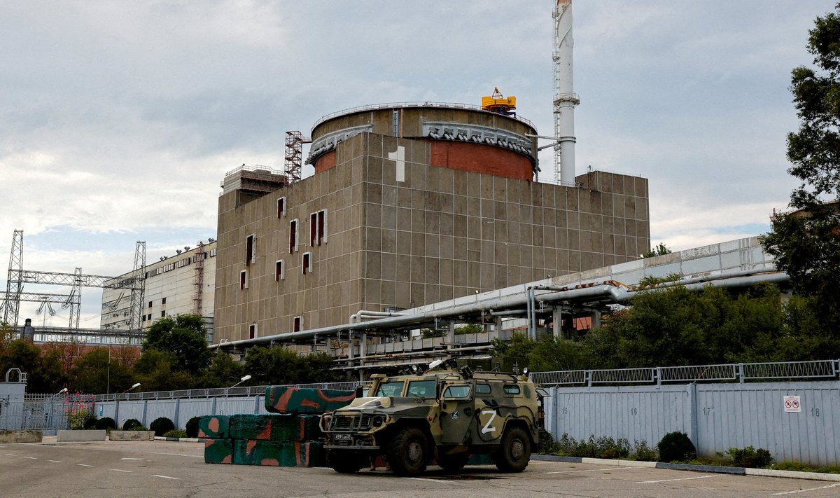 Zaporižžja tuumaelektrijaama reaktor on venelaste kontrolli all.