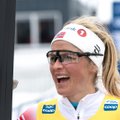 Johaug võitis 7,5-kilomeetrise rullisõidu koondisekaaslase ees võimsa edumaaga