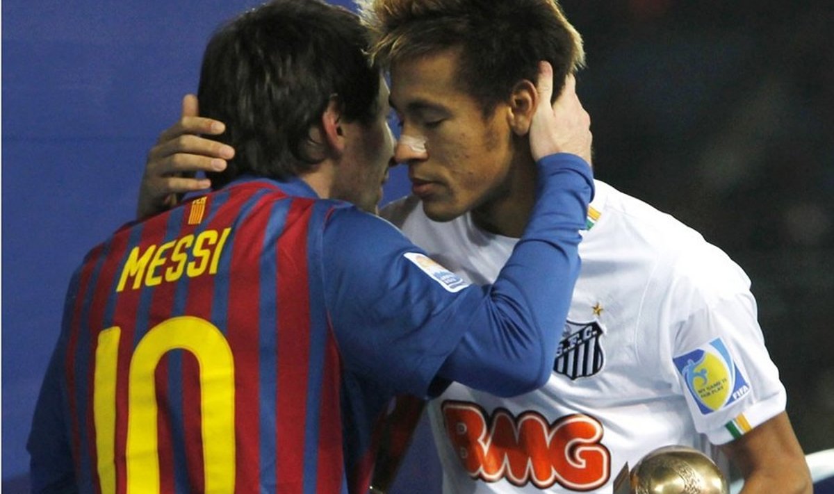 Neymari on Messiga korduvalt võrreldud. 
