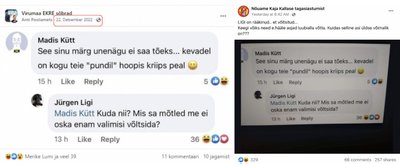 Pilt Jürgen Ligi kommentaarist levis Facebookis juba 2022. aasta detsembris, kuid 6. märtsil paisati see taas eetrisse. Tänaseks on seda näinud umbes 71 500 kasutajat ja seda on jagatud 656 korda.