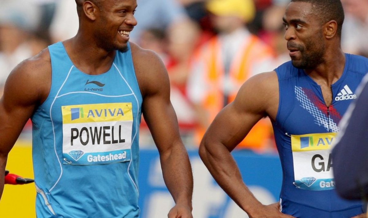 Asafa Powell & Tyson Gay