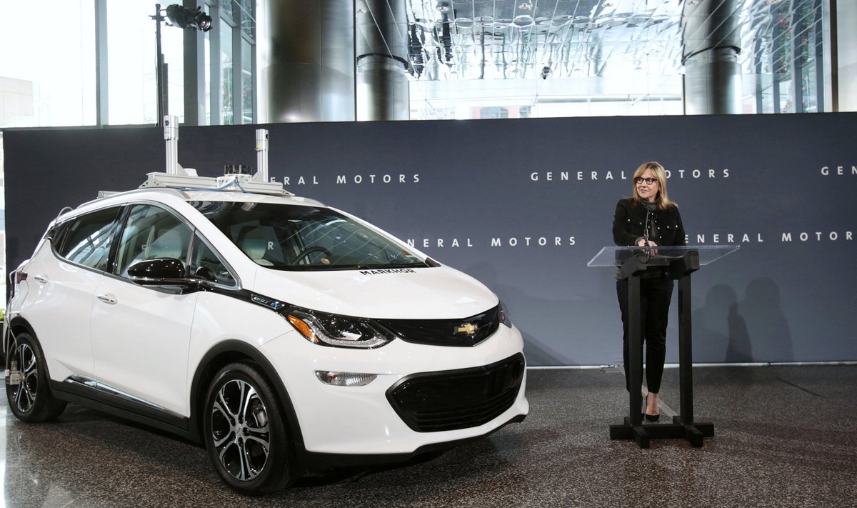 General Motorsi juhatuse esinaine Mary Barra