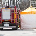 FOTOD: Pärnu tehases anti keemiareostuse häire