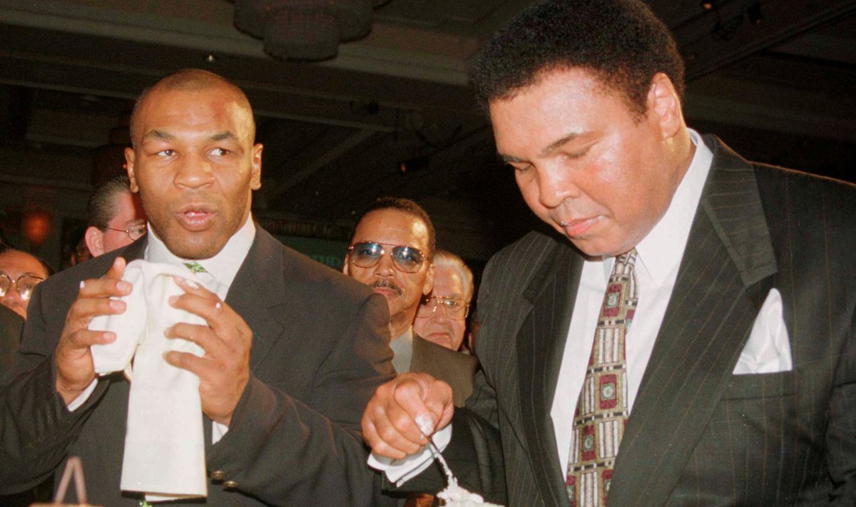 Mike Tyson ja Muhammad Ali 1999. aastal
