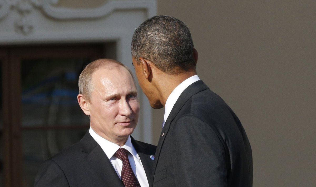 Kumb on kõvem mees? Analüütikud hindavad, et Vladimir Putin saab esile kerkida üksnes Barack Obama arvel. Kuidas loeb Putin sõnumit, et Obama lennuk maandus just Tallinnas…