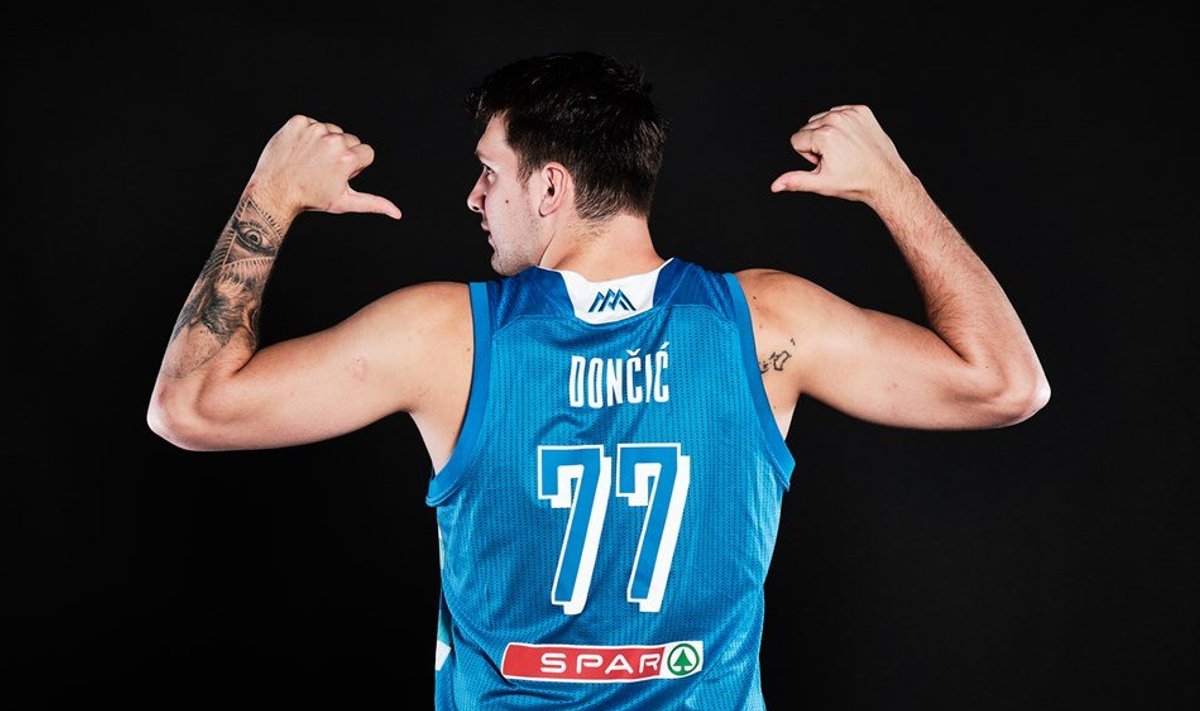 Luka Doncic sai võimaluse üle pika aja koondises mängida.