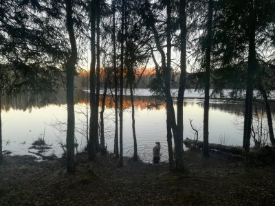 Jalutuskäik Jussi matkaradadel, mis lõppes kuuvalgel.