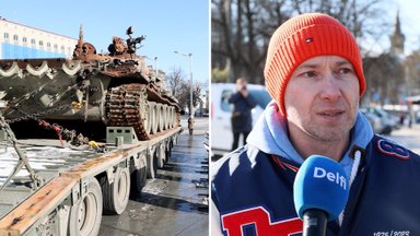 ВИДЕООПРОС | „Танк в центре Таллинна - это нормально. Люди должны понимать, что происходит в XXI веке“ 