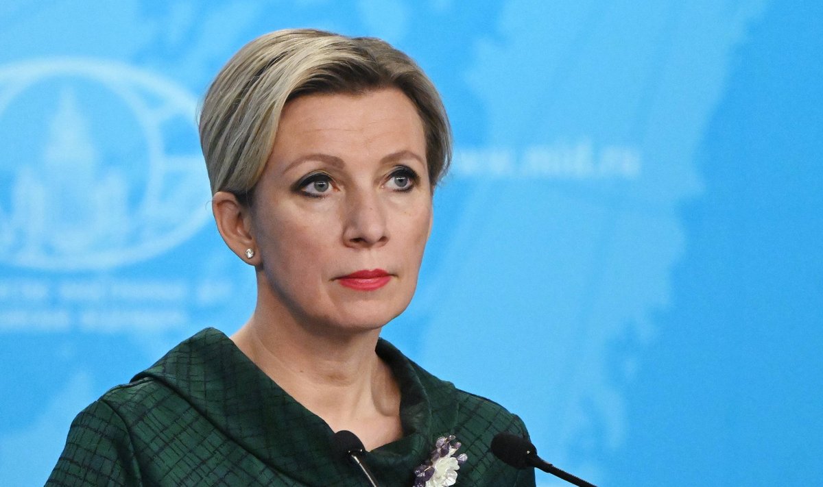 Venemaa välisministeeriumi pressiesindaja Maria Zahharova