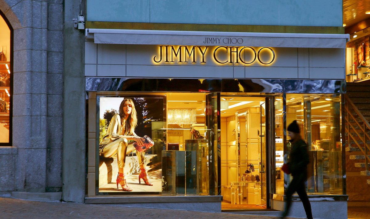FILE PHOTO: A store of shoe designer Jimmy Choo is seen in St. Moritz