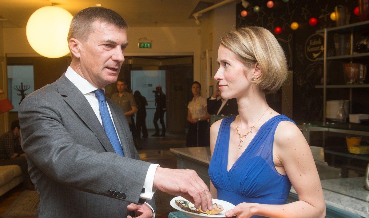 Andrus Ansip ja Kaja Kallas kogusid ka välismaal hääletajatelt toetust. Valituks osutunud saadikud Reformierakonna valimispeol