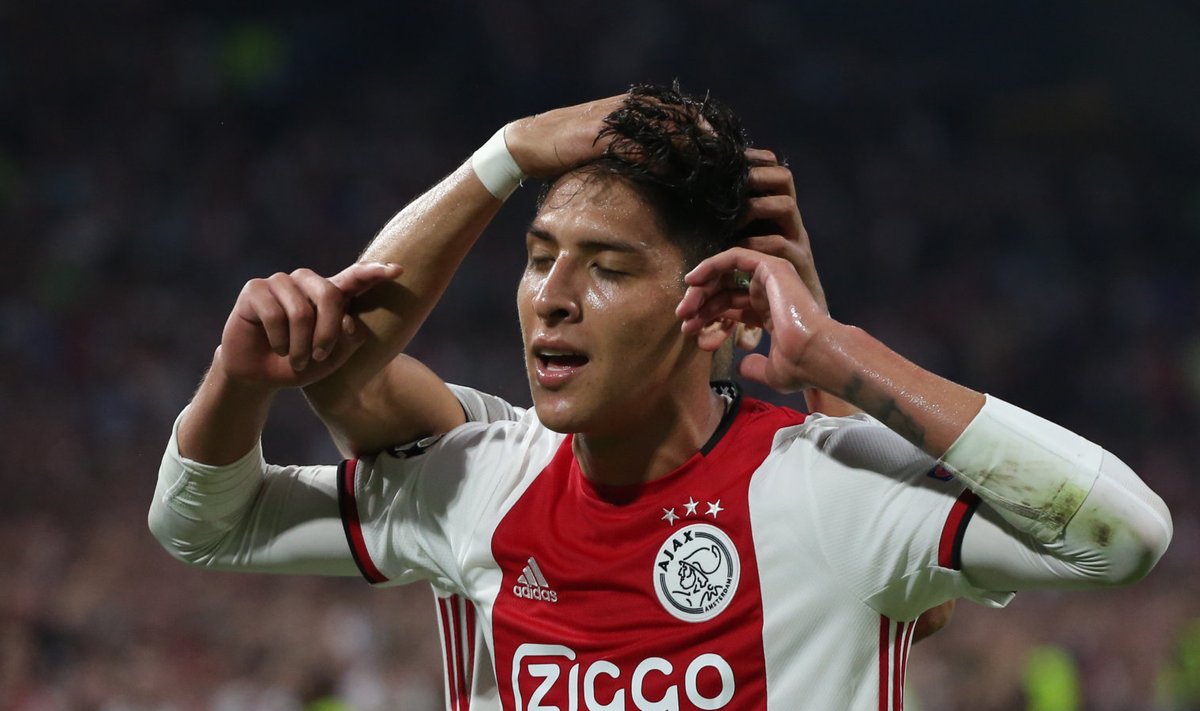 Ajaxi esimese värava löönud Edson Alvarez.