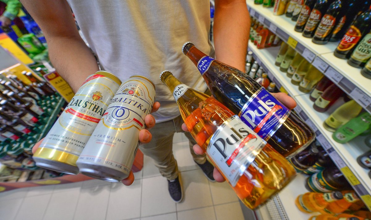 Puls võistleb ainsana imporditud alkoholivabade õlledega.