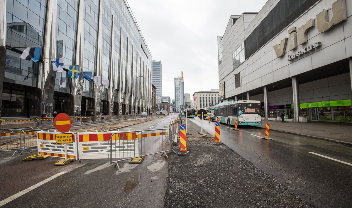 Laikmaa tänavast pihta hakanud ehitus saab saatuslikuks paljudele remmelgatele ja pärnadele.