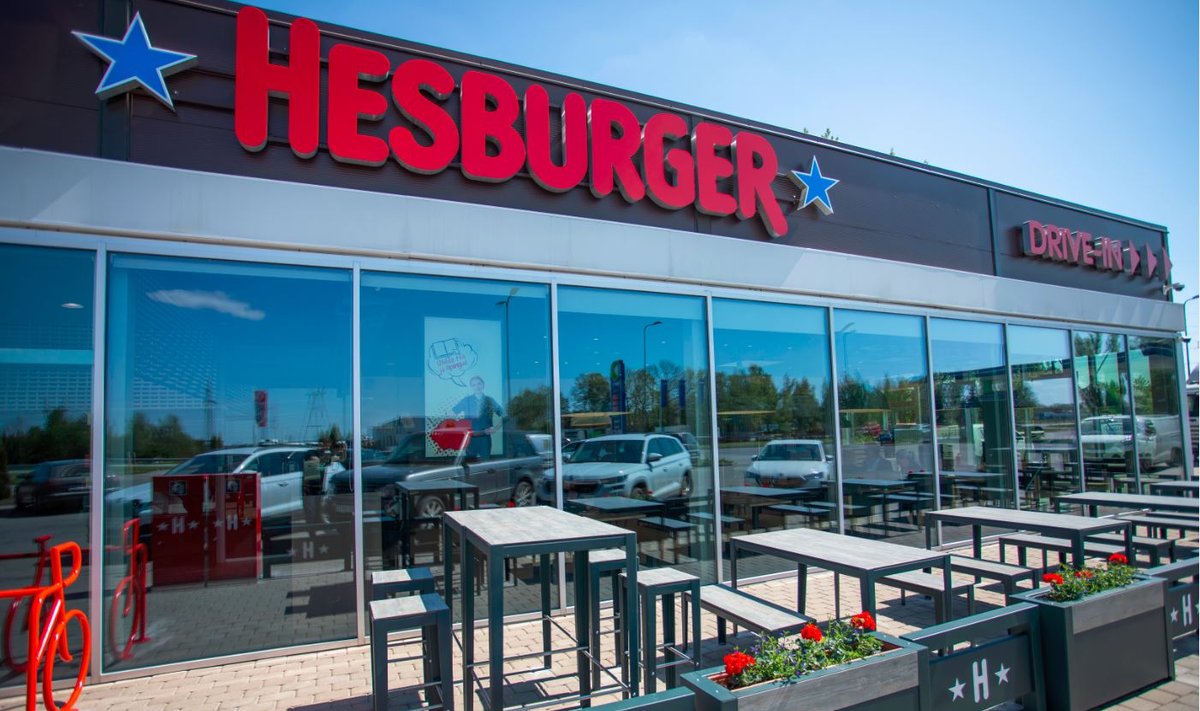 Uus Hesburgeri restoran Tartus