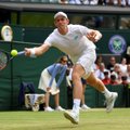 Mullune finalist langes Wimbledonis konkurentsist, Djokovicile raske võit