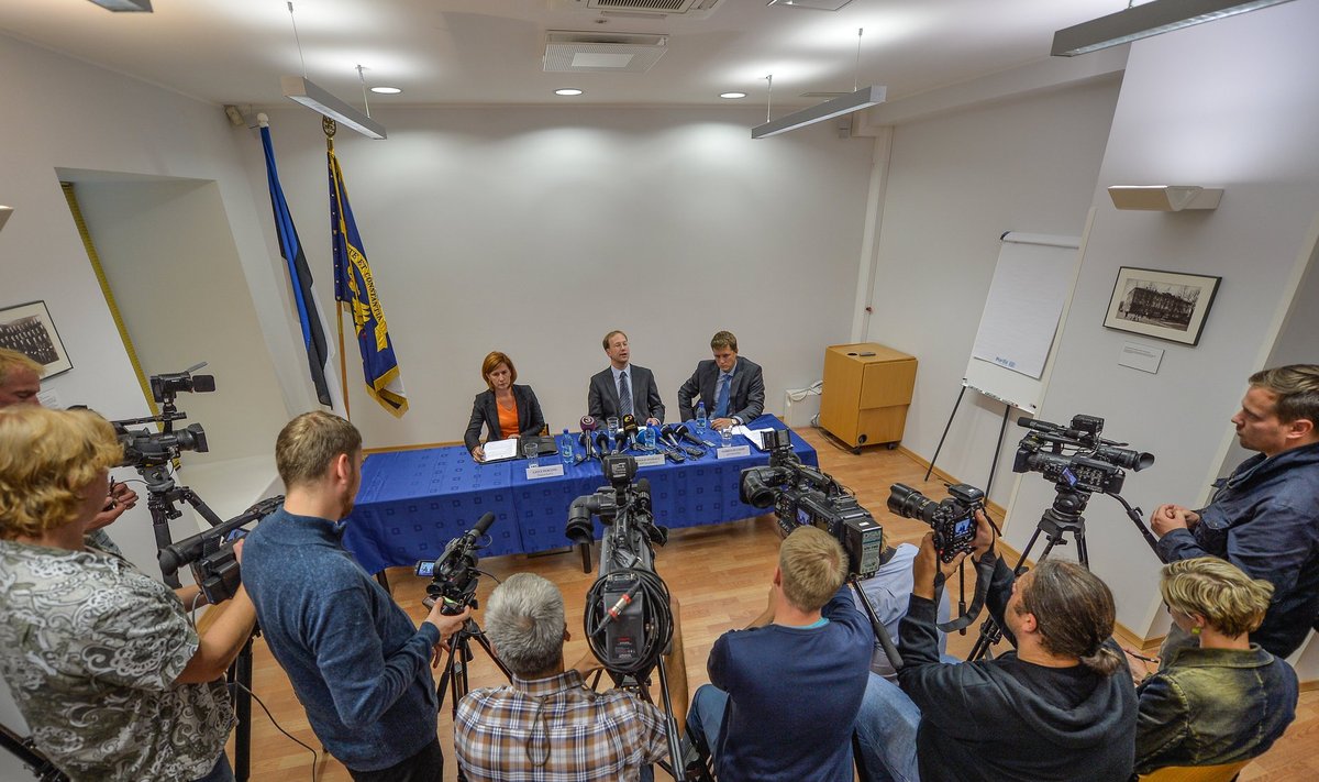 Press conference on the abduction