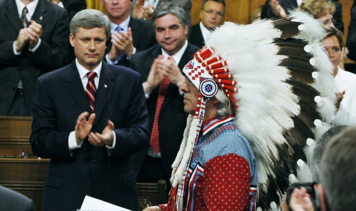 Kanada peaminister vabandab indiaanlaste ees