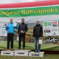 FOTOD: Jõgeva Rahvajooksul võimutsesid Košelevid: võitis 24-aastane Deniss, kolmas oli 46-aastane Vjatšeslav
