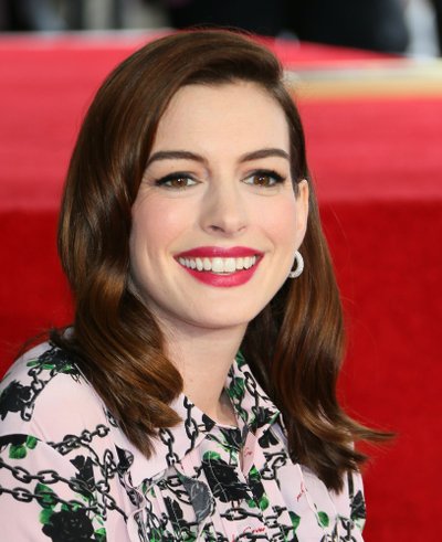 US actress Anne Hathaway unveils Walk of Fame star on Hollywood Boulevard