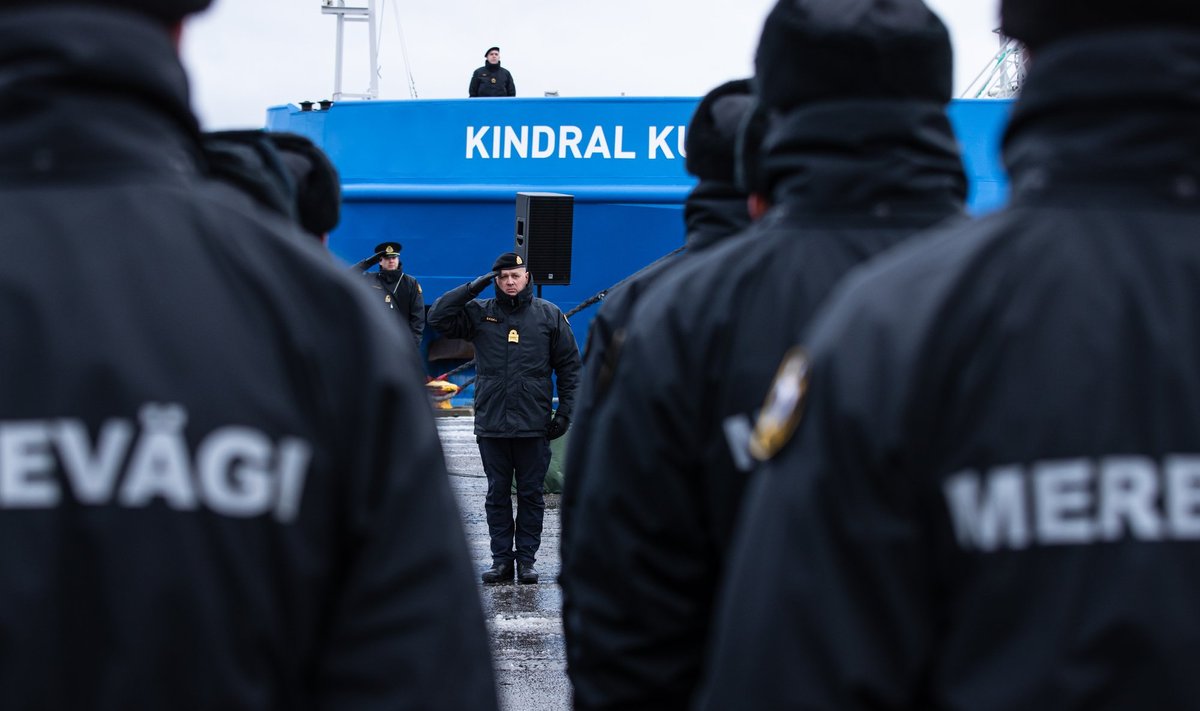 LAHENDUS LEITAKSE: Mereväe ülem Jüri Saska kinnitab, et kui ohuhinnangust tulenevalt või riigi energiajulgeoleku tagamiseks on vaja kaitseväe ressursse kasutada, siis on seda tehtud ja tehakse ka edaspidi.