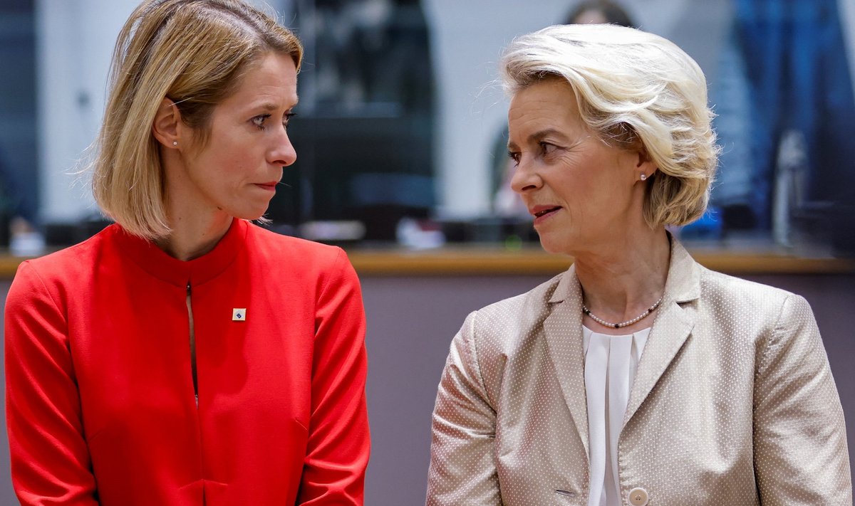 Kaja Kallas ja Ursula von der Leyen