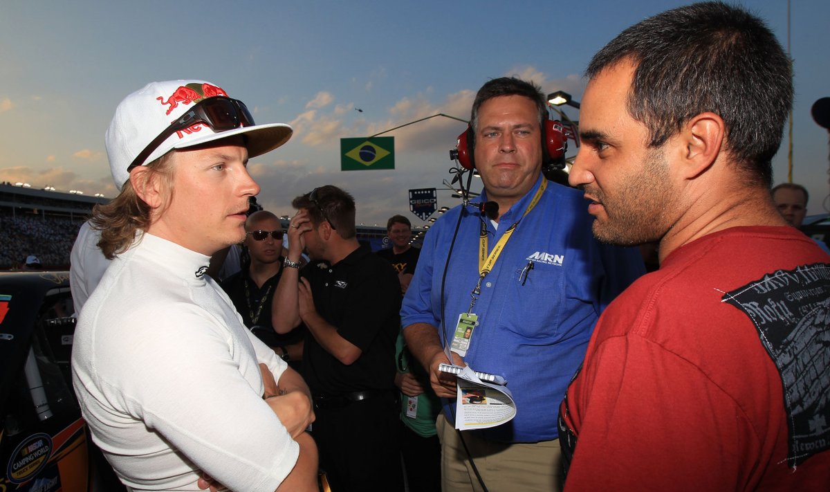Kimi Räikkönen ja Juan Pablo Montoya